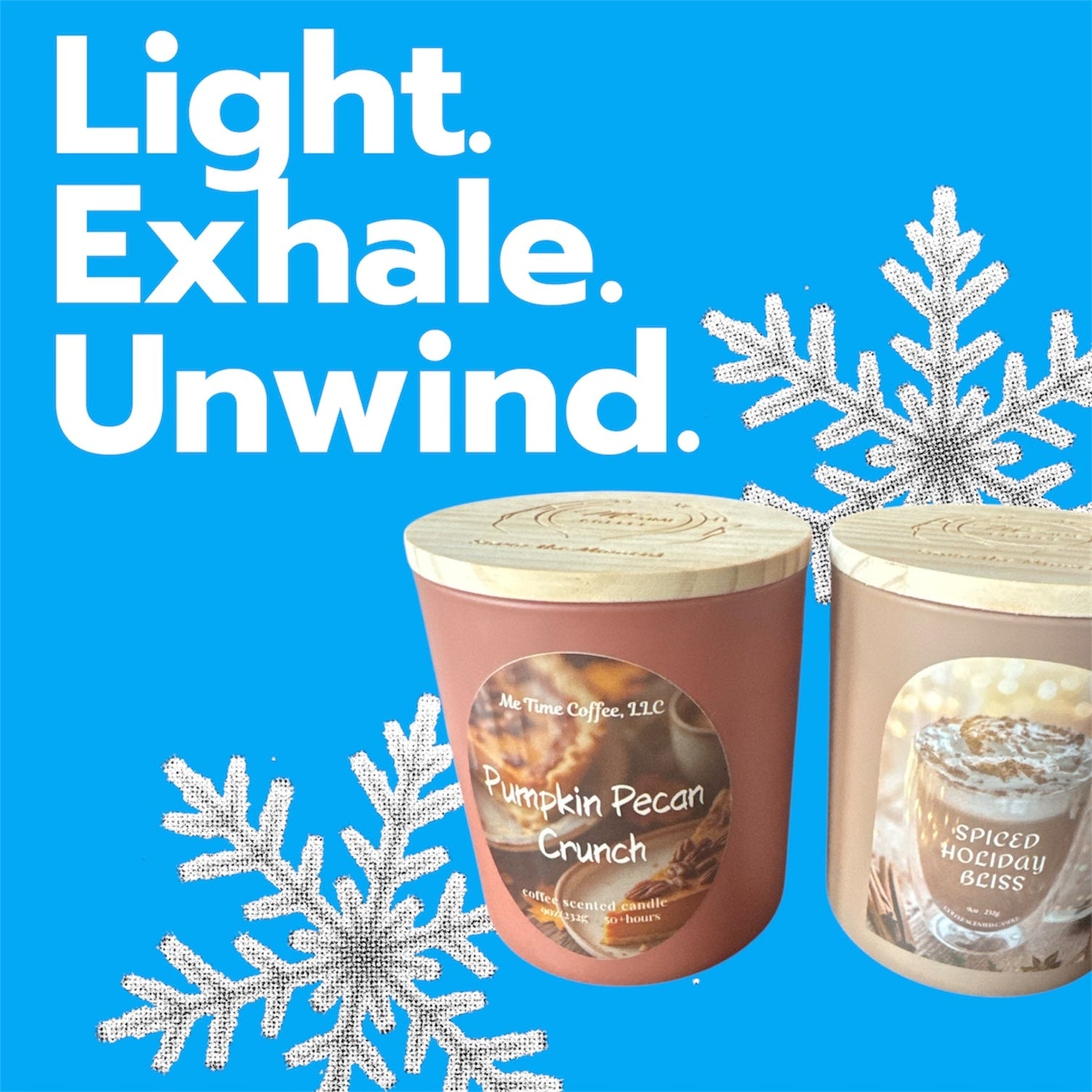 Coffee Scented candles in matte brown jar