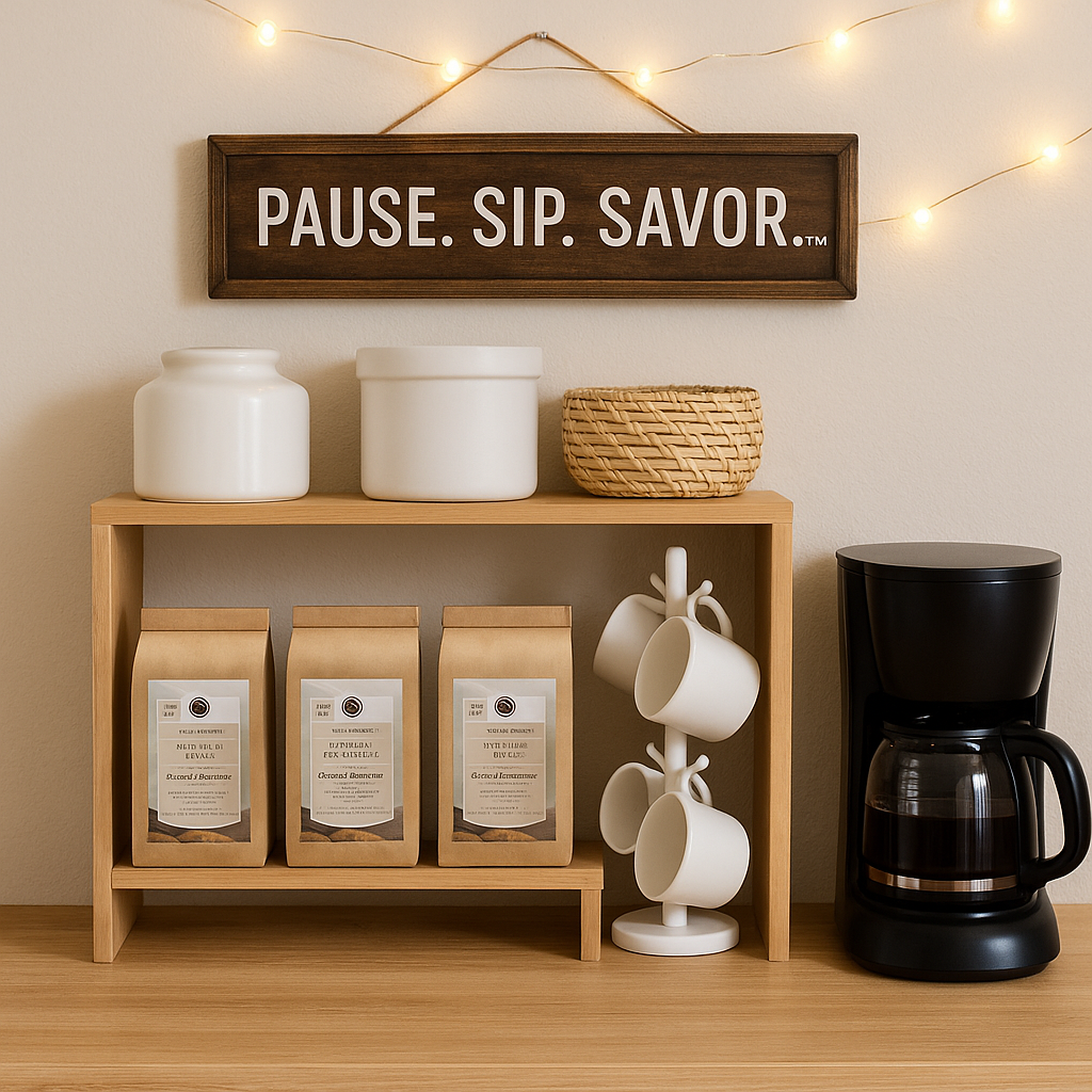 Pause. Sip. Savor.®